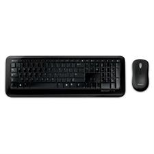 KIT TASTIERA E MOUSE 850 WIRELESS BLACK