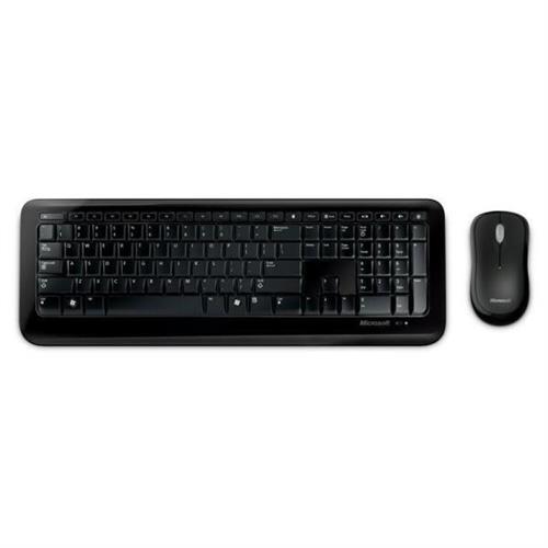 KIT TASTIERA E MOUSE 850 WIRELESS BLACK